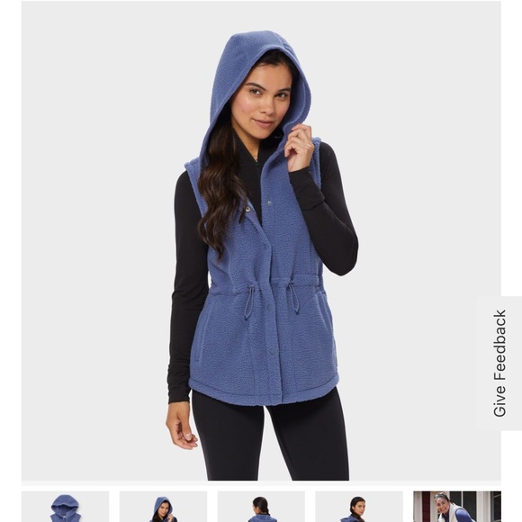 NWT Dusk Blue Sleeveless Fleece Vest - Duluth Trading Co. - Medium - Picture 8 of 8